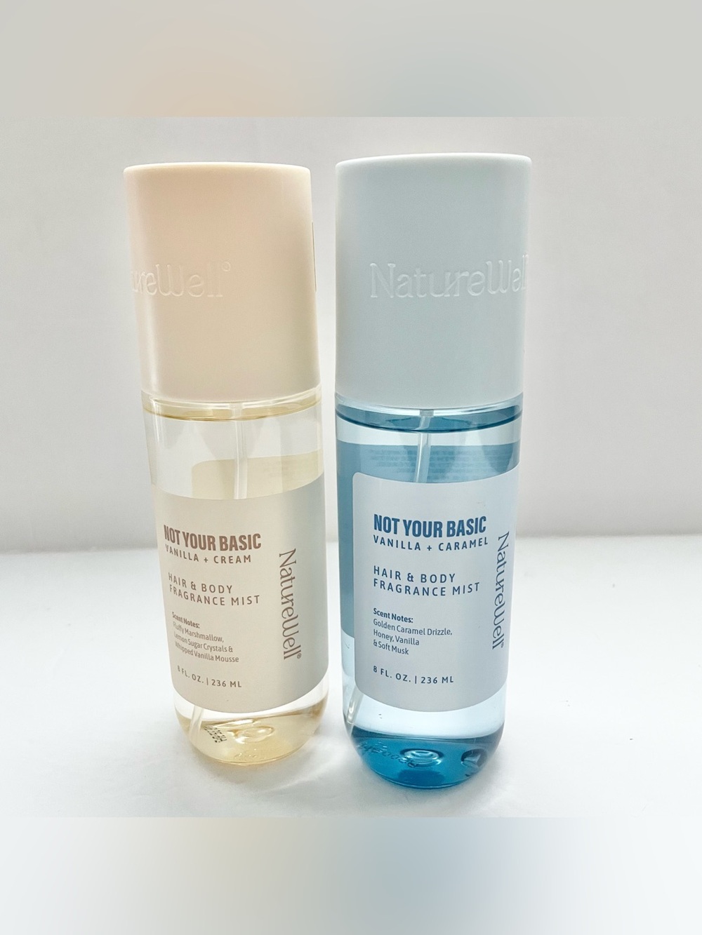 Not Your Basic Hair & Body Fragrance Mist — Vanilla + Cream / Vanilla + Caramel
